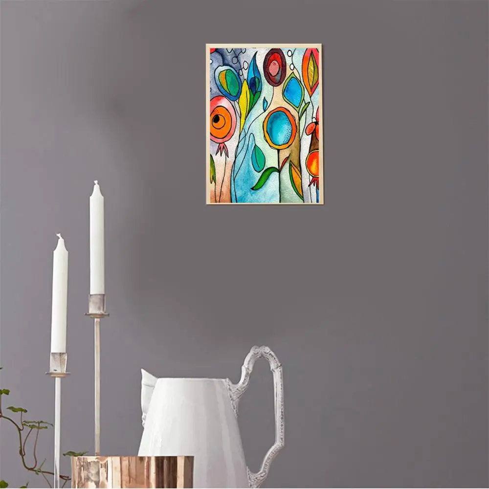 Набор для алмазной живописи сделай сам вышивки 5D абстрактная Радужная живопись