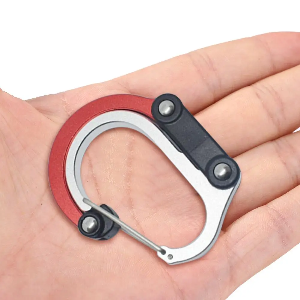 

Portable Multi-functional Carabiner Aluminium Alloy Hooks Hanging Rings for Outdoor Travel Camping Mountaineering