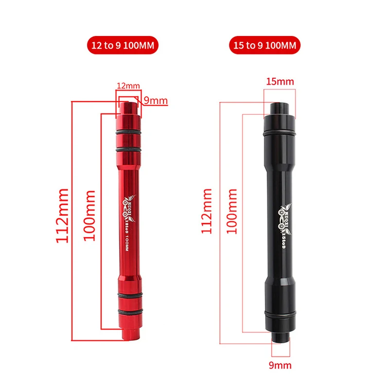 MUQZI ступица для горного велосипеда барабана переоборудования оси 12 в 9 мм от 15 до