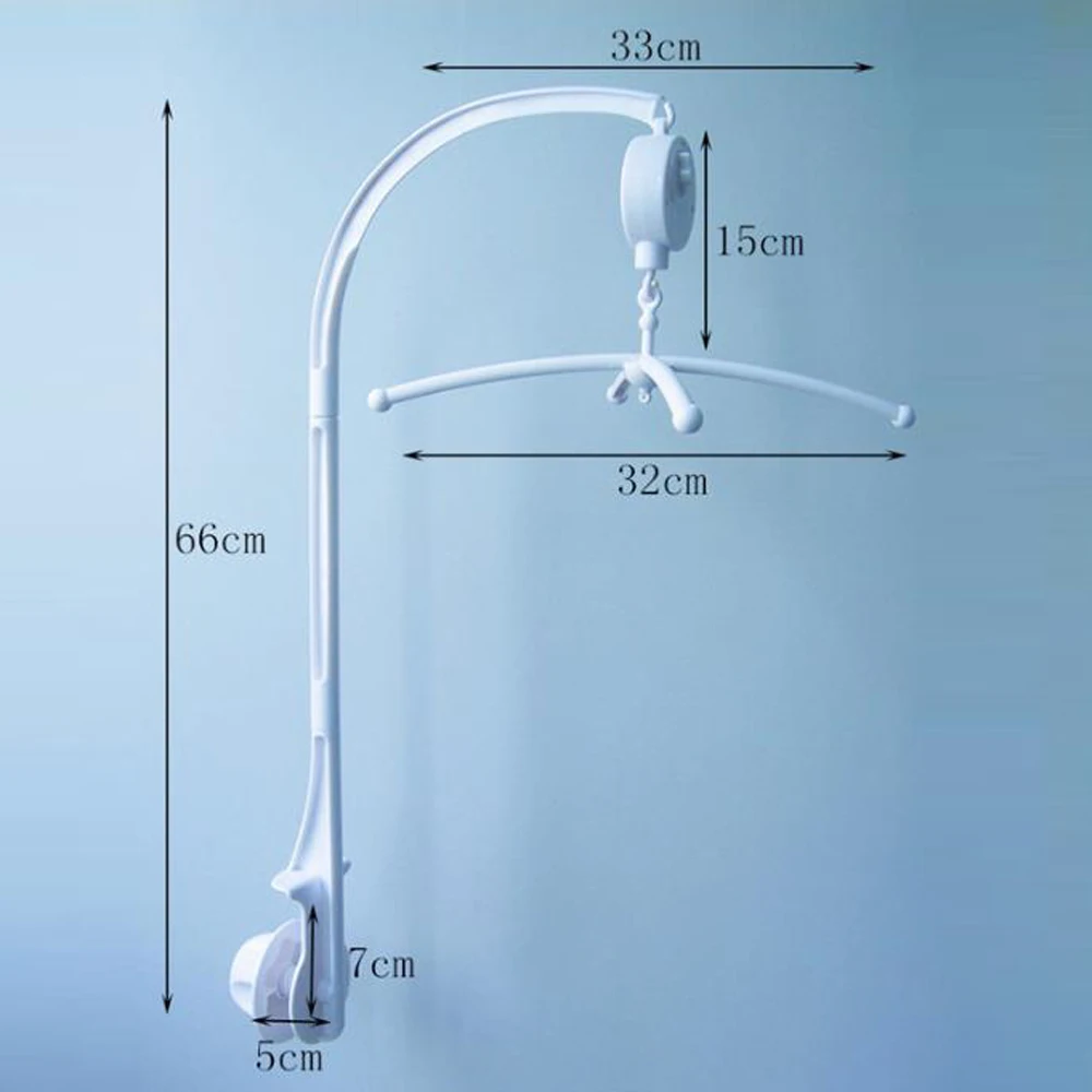 Кровать Держатель колокольчика зажим кроватка мобильного подарок смешные