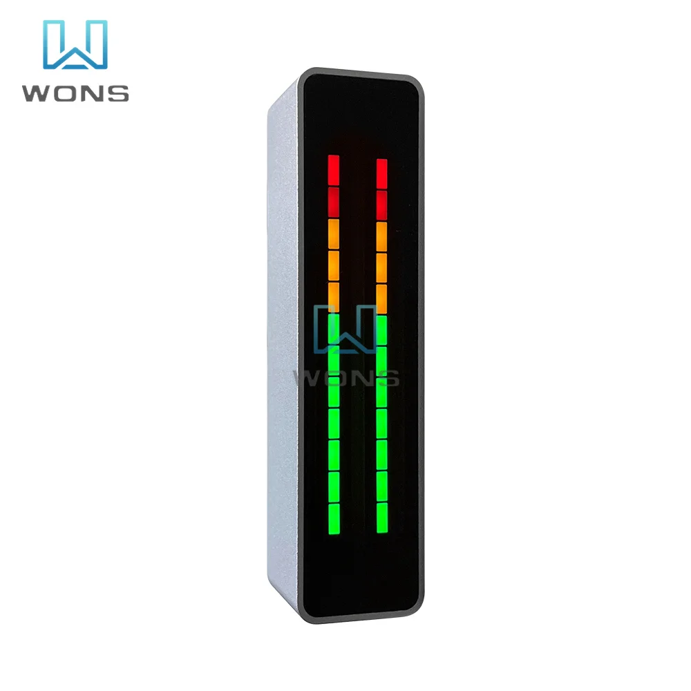 Индикатор уровня многоцветный светодиодный музыкальный спектр 12-сегментный