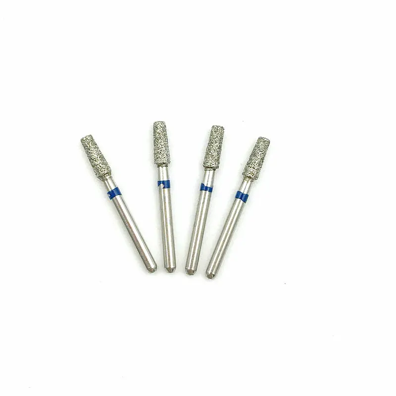 10 шт алмазные стоматологические боры сверла с коническим отверстием