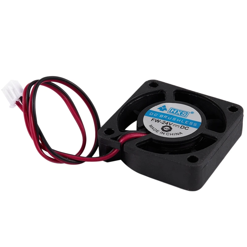 

40mm x 40mm x 10mm DC 24V 0.10A 2Pin 5000RPM 4.85CFM Chipset Cooling Fan