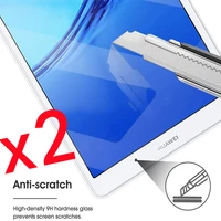 2pcs tablet tempered glass screen protector cover for huawei mediapad m5 lite 8 inch full coverage protective film