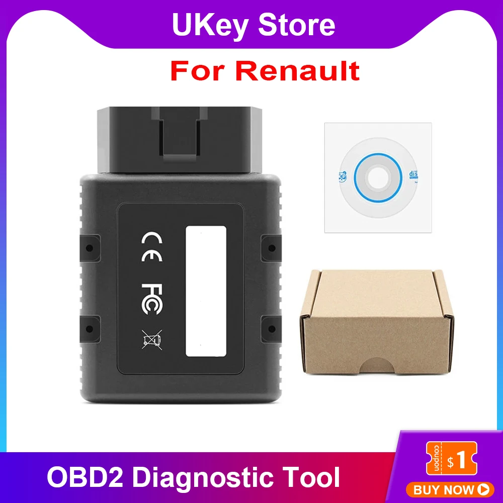 OBDII для Renault COM OBD2 сканер Bluetooth com диагностический инструмент совместимый с Windows