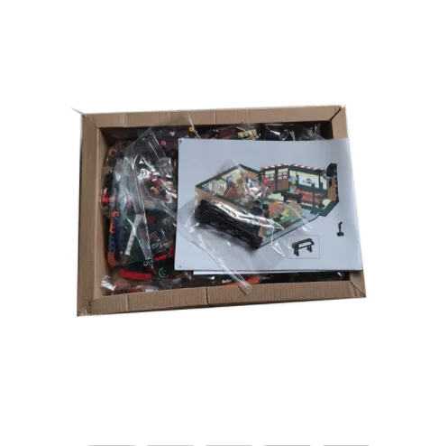 

10292 Classic TV show Downtown Building Friends Party The Friends Apartments 21319 Coffee Shop Building Model Toy Gift