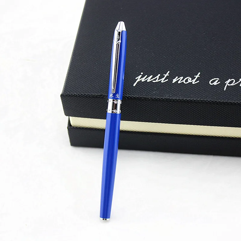 Ручка перьевая в металлическом корпусе 0 38 мм|ink pen|f nibpens for writing |