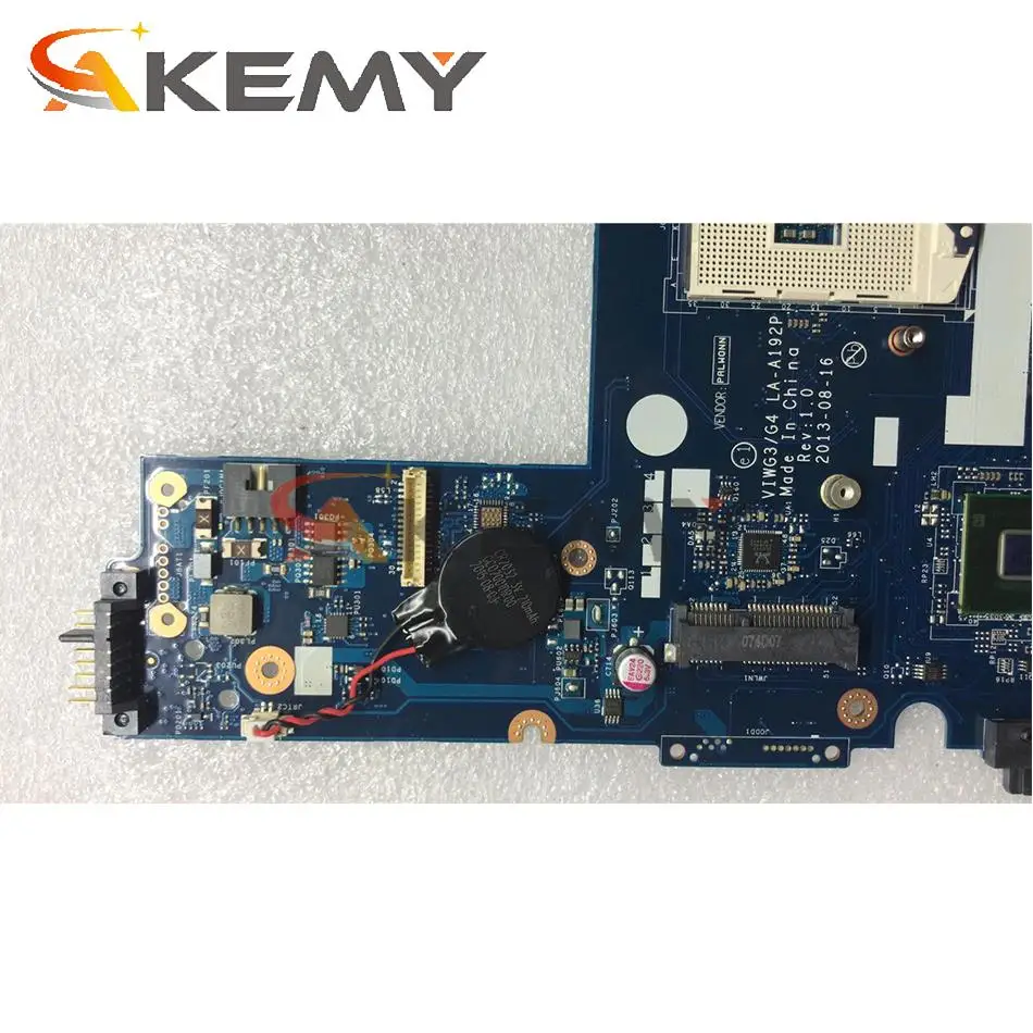 

Akemy for Lenovo G510S VIWG3/G4 LA-A192P Notebook Motherboard PGA947 DDR3 100% Test Work