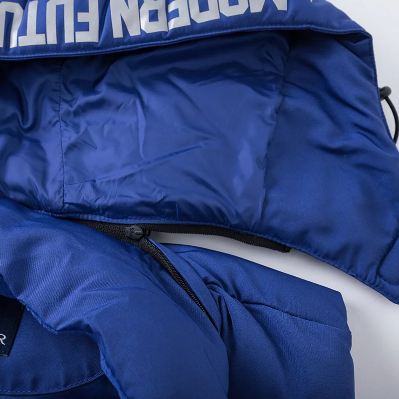 Semir, хлопковый жилет, мужской, Молодежный, хит, цветной, с буквенным принтом, с капюшоном, мужской жилет, теплый, короткий, параграф, тренд, без рукавов, жилет