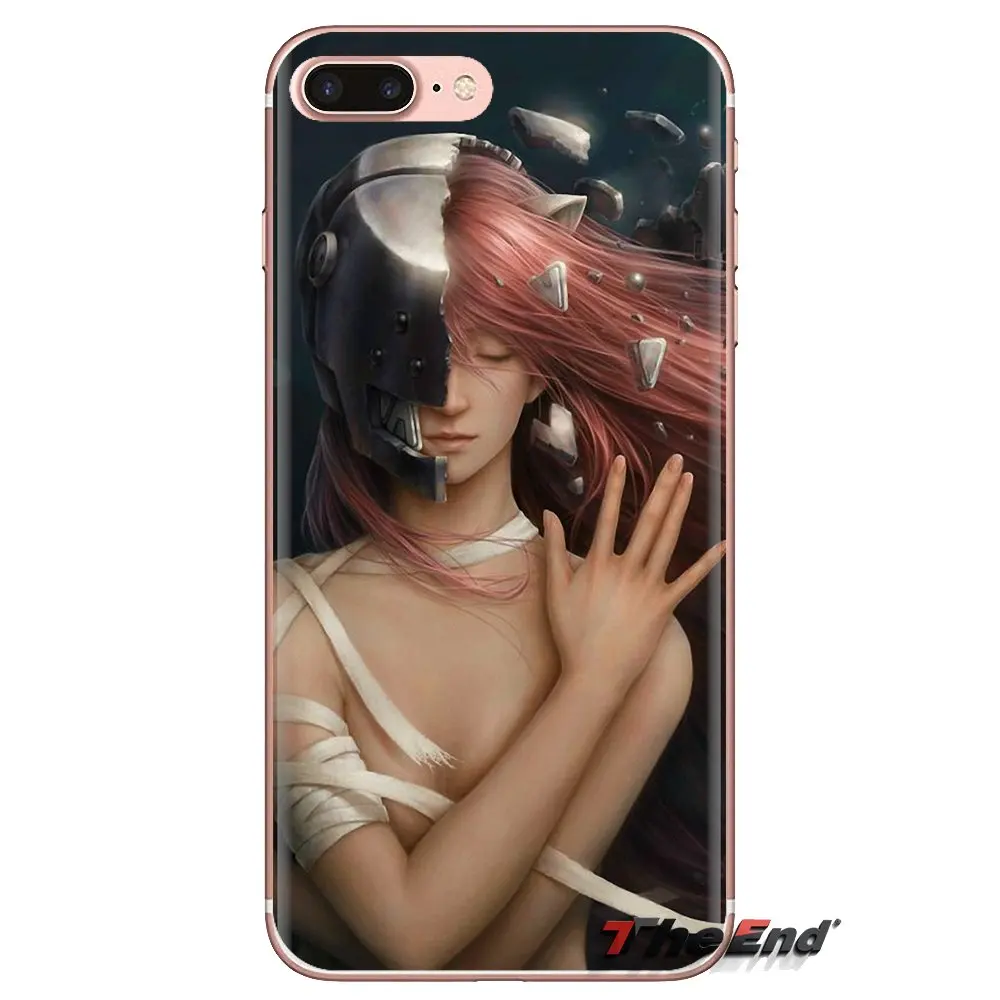 Elfen Lied anese Manga Quinn For iPod Touch Apple iPhone 4 4S 5 5S SE 5C 6 6S 7 8 X XR XS Plus MAX Transparent Soft Cases Covers |