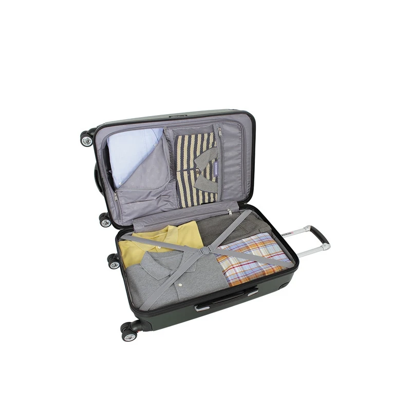 Suitcase Wenger &quotRidge" green ABS plastic 42x28x58 5 cm 60 l Suitcases Luggage Bags |