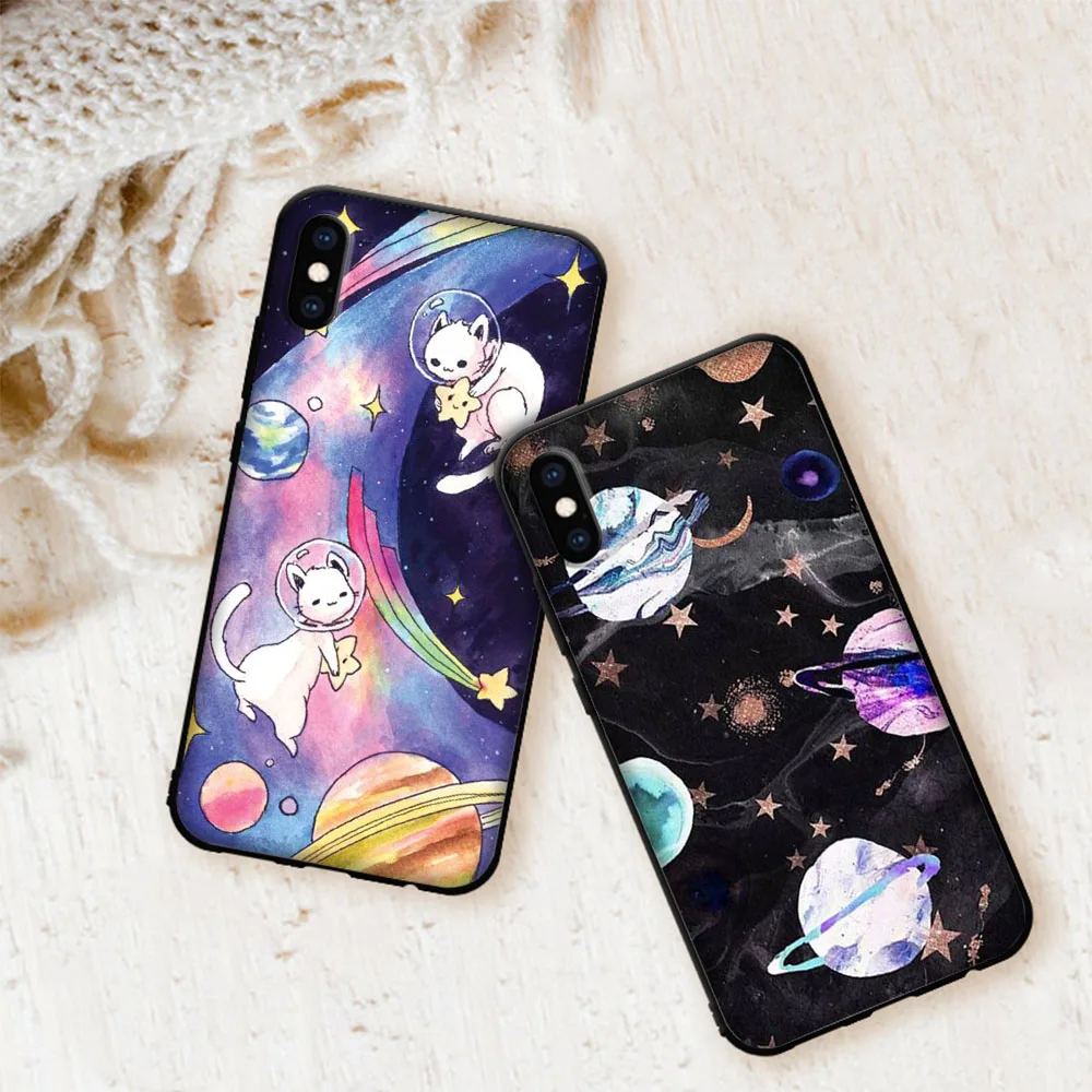 astronaut space soft cover case for iphone 7 8 6 6s 5 5s se plus free global shipping