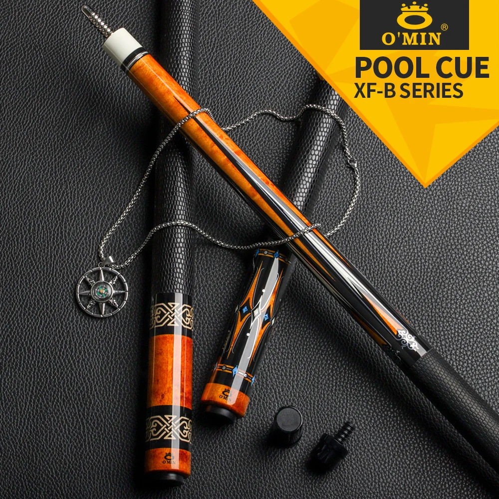 OMIN XF-B бильярдным кием Stick12.8mm наконечник мужские кожаные туфли из