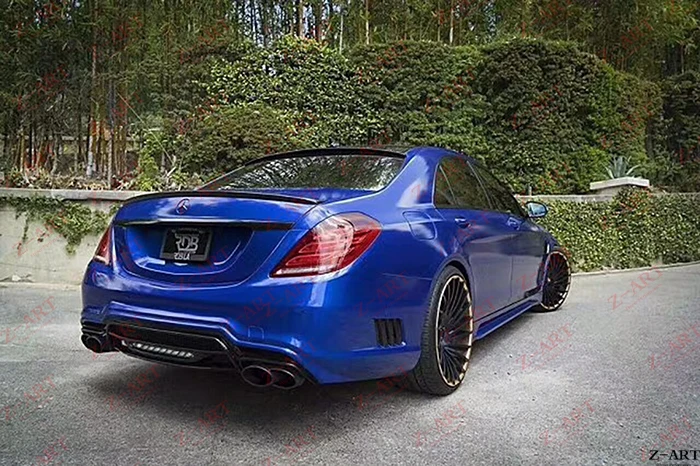 Z-ART комплект расширителей колесных арок ДЛЯ Mercedes Benz S CLASS W222 prefacelift тюнинговый Комплект кузова для Mercedes Benz S CLASS retrofit body kit