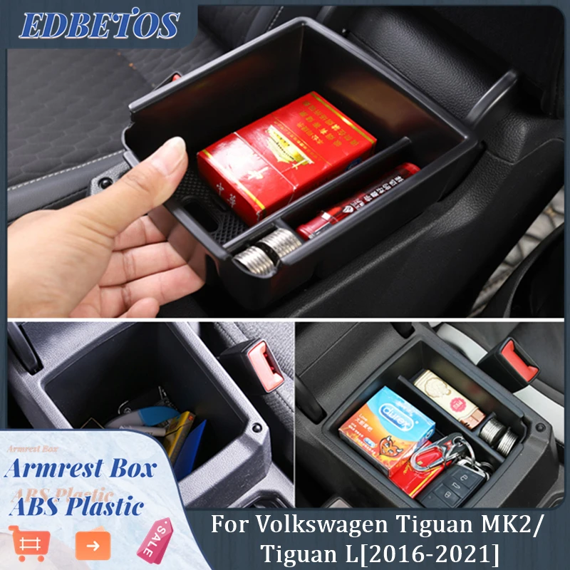 Поддон органайзер центральной консоли + держатель для монет Volkswagen Tiguan MK1 2009 2015 и MK2