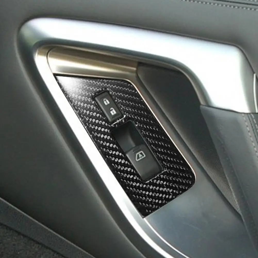 2 шт. переключатель Панель обложкой уникальный Анти Царапины углеродного волокна