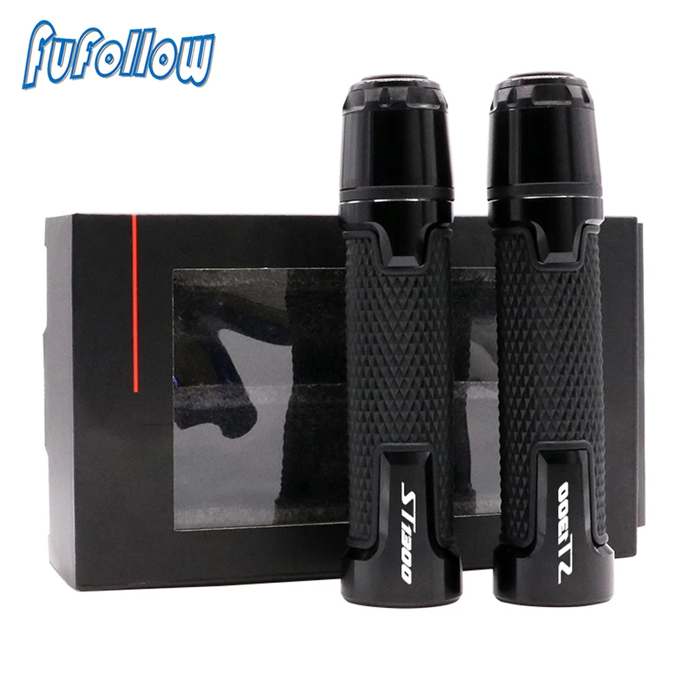 

Logo FOR HONDA ST1300 ST 1300 A 2003-2007 2006 2005 2004 Motorcycle Handlebar 7/8'' 22mm CNC Rubber Gel Handle Bar Hand Grips