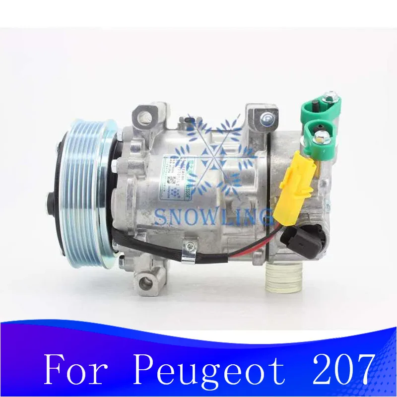 

SD6C12 AC Compressor 9659875780 SD6C12-1351F for PEUGEOT Peugeot 207 2004-2007