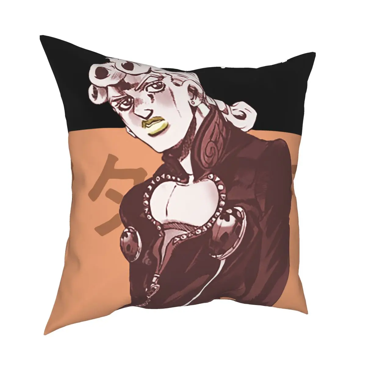 

Giorno Giovanna Подушка Чехол Печатный чехол для подушки из полиэстера подарок Джоджо невероятные Подушка с надписью "Adventure" Чехол, декоративная на...