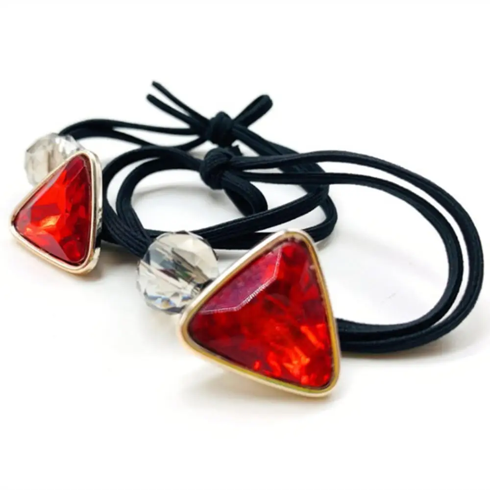 Резинка для волос эластичная с бусинами и кристаллами | Красота здоровье