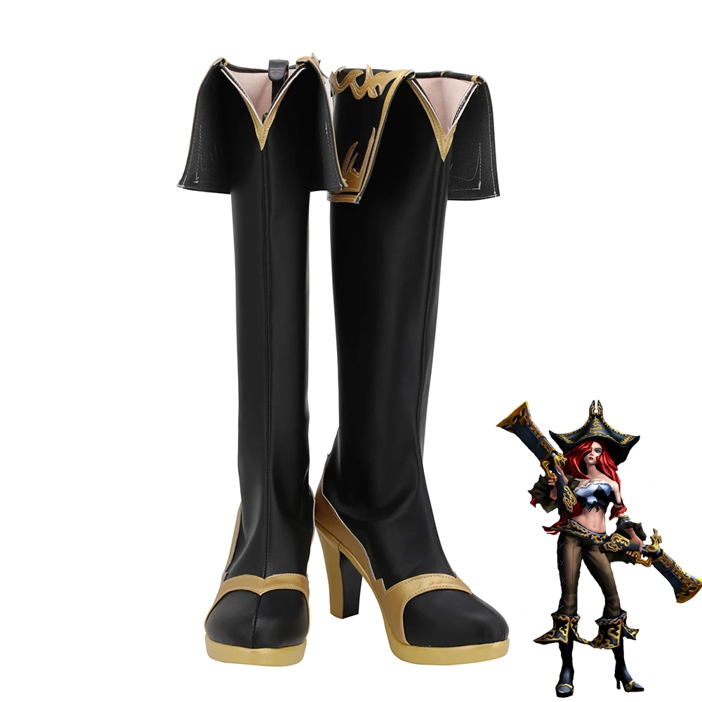 Женские ботинки Miss Fortune косплей Лига охотников за головами легенда LOL |