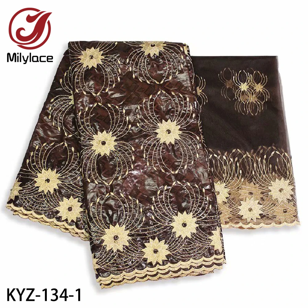 

Африканская кружевная ткань Bazin, 2020 вышитая ткань, кружевная ткань для невесты, Высококачественная кружевная ткань Bazin