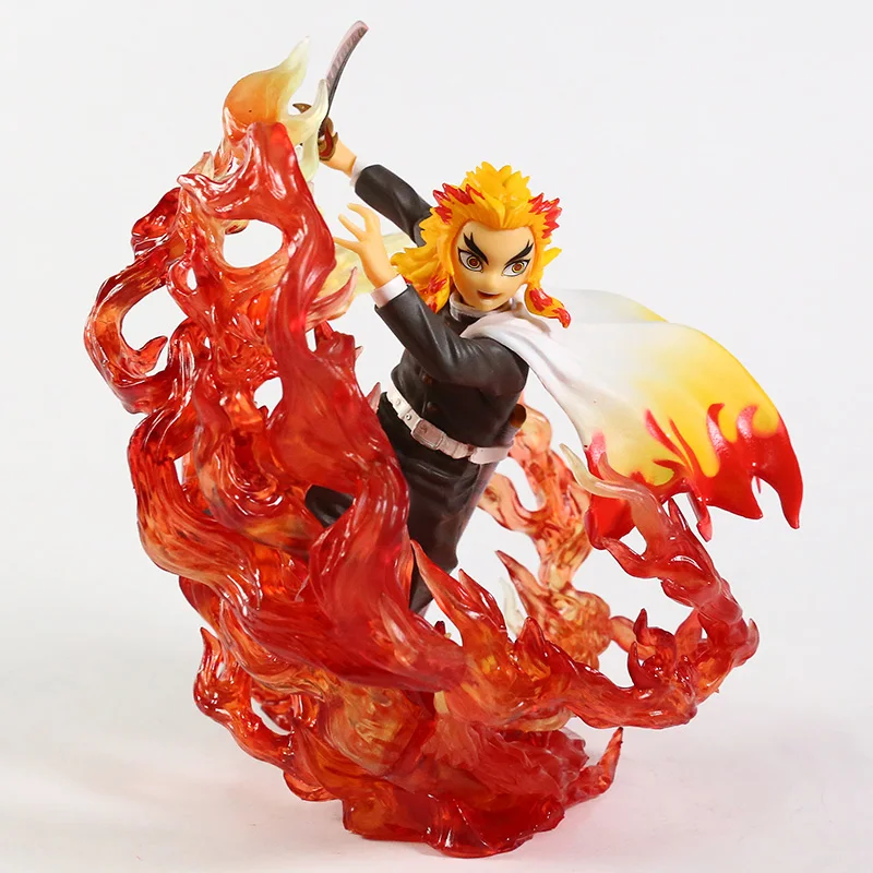 

Demon Slayer Rengoku Kyoujurou / Kamado Tanjirou Battle Ver PVC Figure Model Toy Desktop Collectible Doll