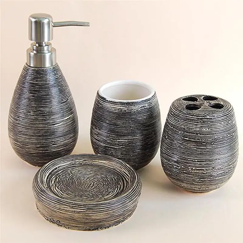 4 шт. набор керамических держателей для ванной комнаты|Наборы комплектующих