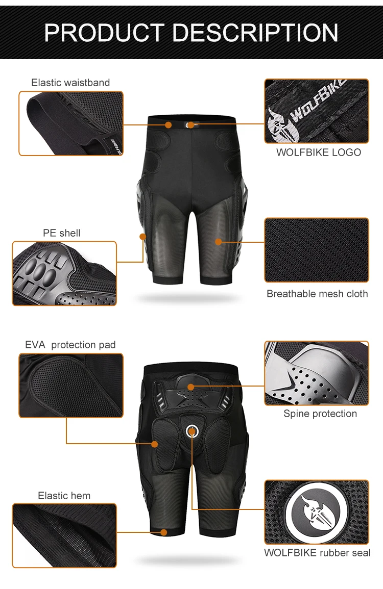 WOSAWE Motocross Protective Suit Armor Jackets Set Bandage Protection Guard Brace Kneepad Motorcycle Body Gear | Автомобили и