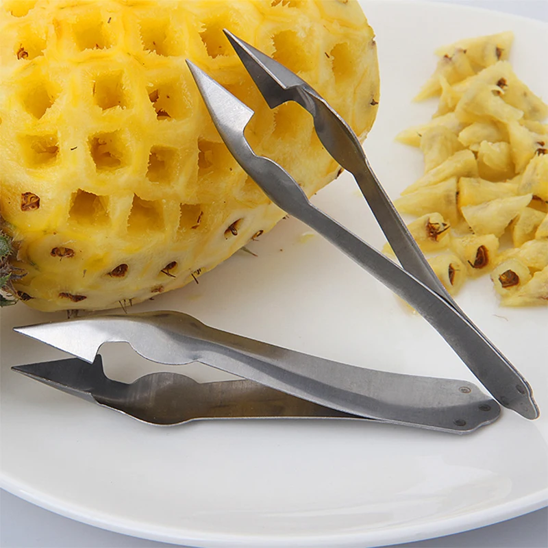 

Stainless Steel Creative Pineapple Remover Corer Peeler Slicer Fruit Easy Knife Cutter