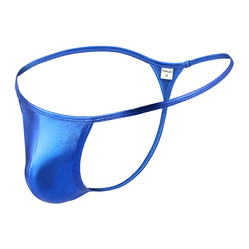 Стринги гей стринги блестящие бриджи мужские бикини сексуальное нижнее белье с Т