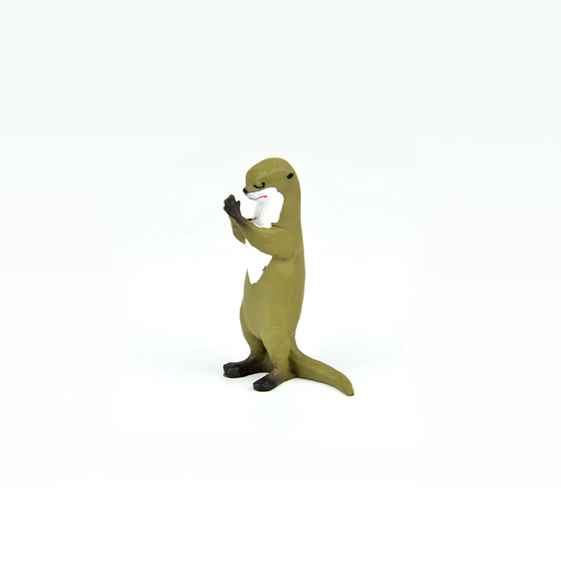 C otter Японский капсула игрушка забавные животные вырезать Косплей shiba «Лисья Секретная служба»(Inu японский миткаль Кот выдра пингвина белого кита гассе для молитвы Gashapon фигурка - Цвет: C otter