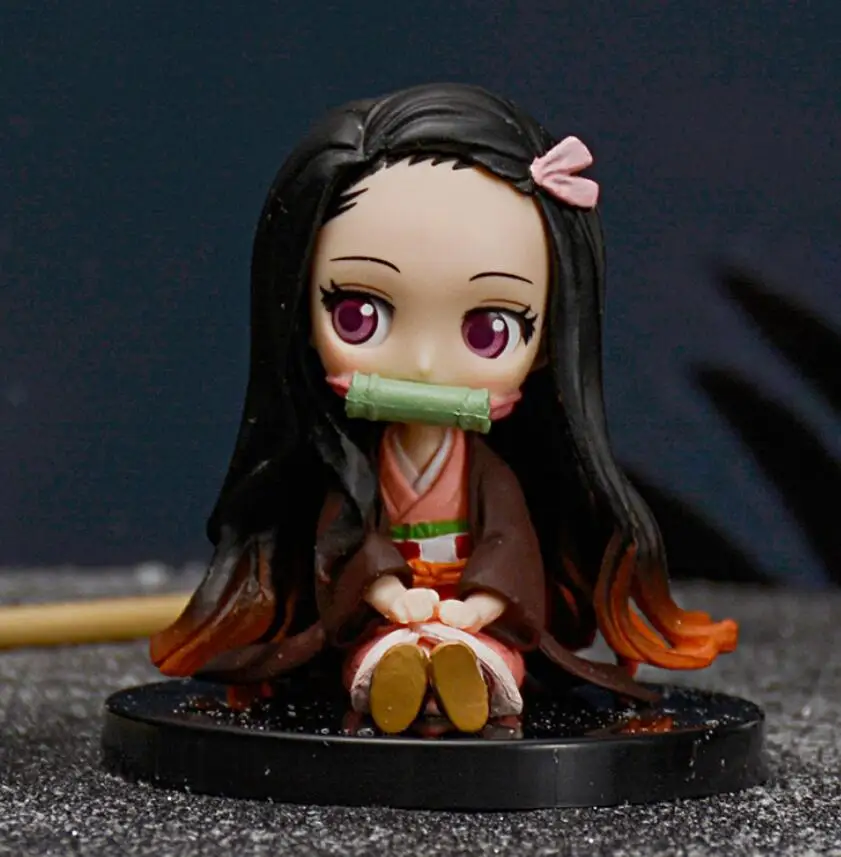 Карманные аниме фигурки Q рассекающие демонов киметасу куклы no Yaiba Kamado Tanjirou Nezuko