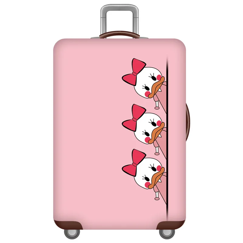 2 Luggage Box Elastic Protective Cover Travel Accessories For Travel Trolley Dust Cover 18-32 inch Thicken Luggage Protective Cove - Цвет: 2