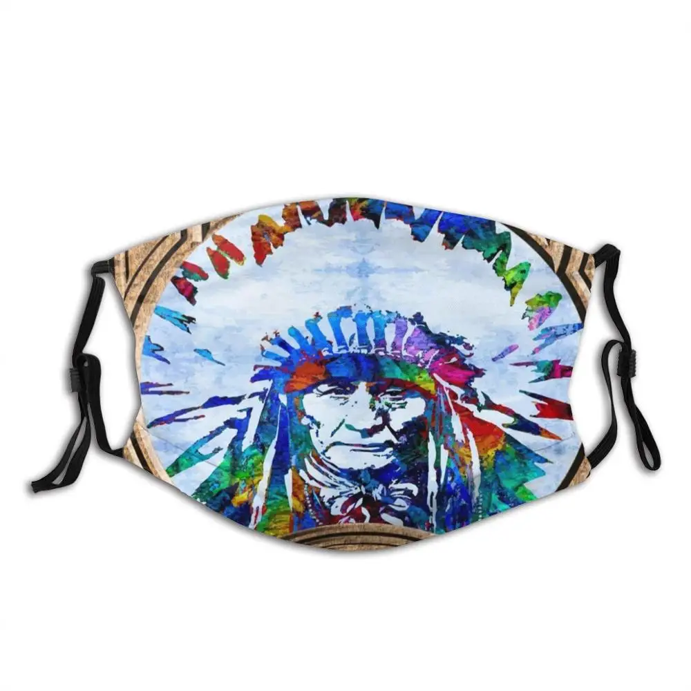 

Fwc 0553 оригинальная американская забавная крутая Тканевая маска волк атака фурия