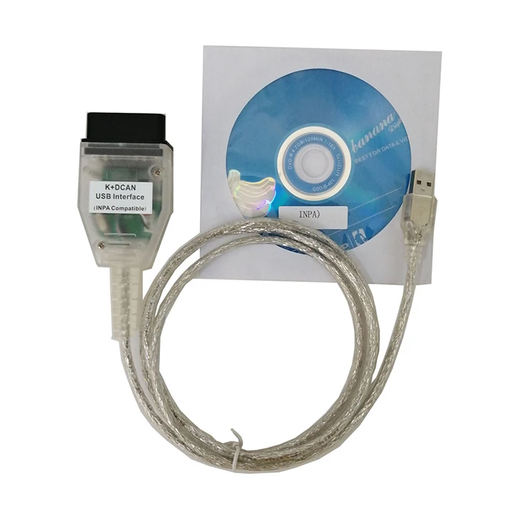

Кабель для сканера INPA K + CAN K + DCAN BYOBDII obd для BMW