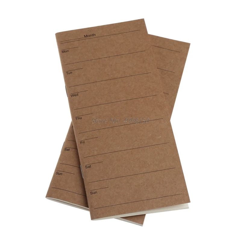 1 шт. винтажный блокнот Еженедельный план дневник планировщик для детей офисные