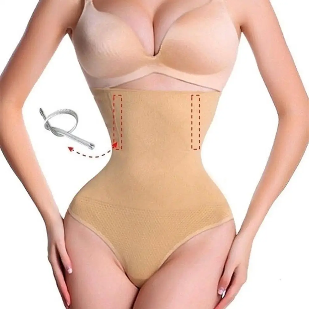 Высокая талия формирующие трусики дышащий формирователь тела бесшовное нижнее