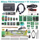 Горячая Распродажа XGecu PRO T56 Универсальный программист + 51 адаптер 24252693 серийный EEPROM, 2728293637394950 EPROM