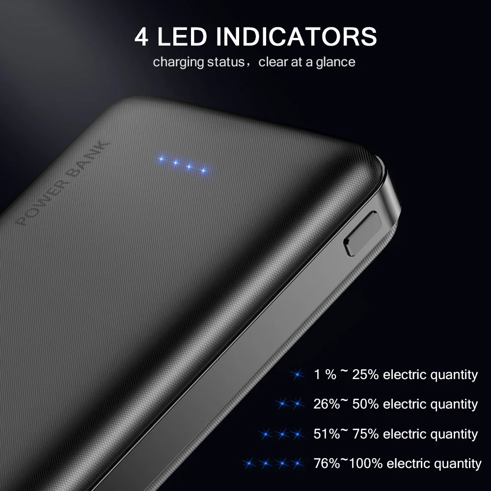 FLOVEME 10000mAh power Bank Портативное Мобильное Зарядное устройство телефон цифровой дисплей внешний аккумулятор Двойной USB быстрая зарядка power bank for xiaomi повербанк внешний аккумулятор пауэр банк зарядка