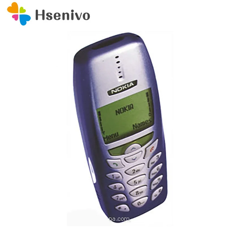 Nokia 3350 отремонтированы Оригинальный разблокирована мобильный телефон 2 0 дюймов 2G