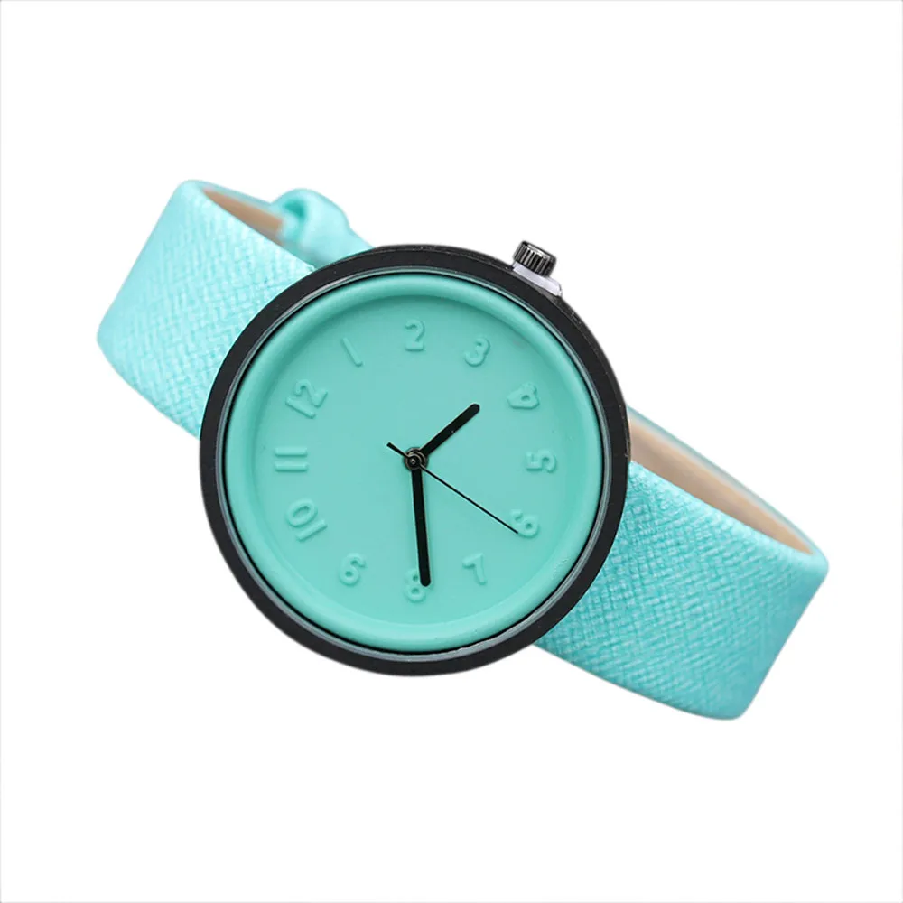 

Unisex Simple Fashion Number Watches Quartz Canvas Belt Wrist Watch Montre-bracelet de ceinture de toile quartz