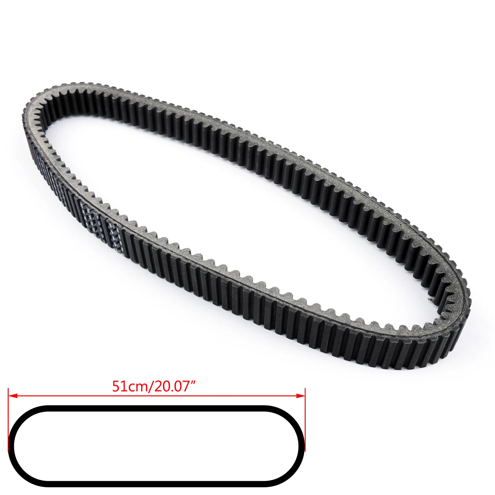 

Areyourshop 0627-034 For Arctic Cat F5 Firecat F6 F7 EFI EXT Sno Pro 2005 Transmission Drive Clutch Belt ATV Parts