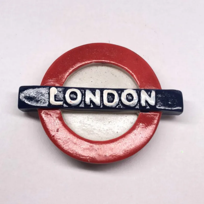 Британская туристическая аттракция наклейка на холодильник магнитная с