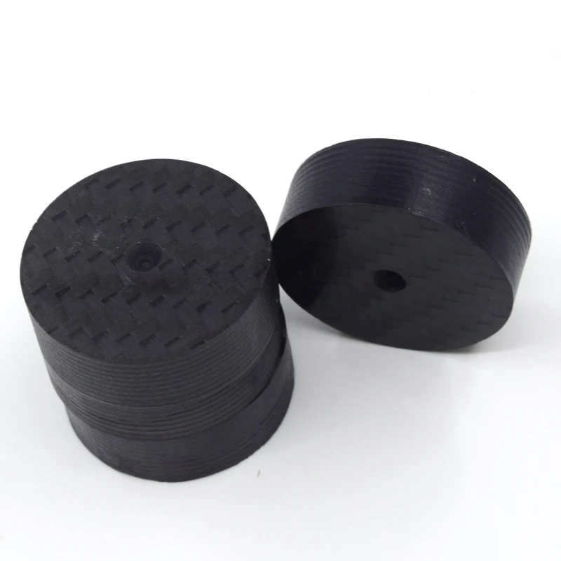 Kuangm черный 40x15 мм 25x5 30x10 50x20 Базовая подставка для обуви Hifi звуковой усилитель
