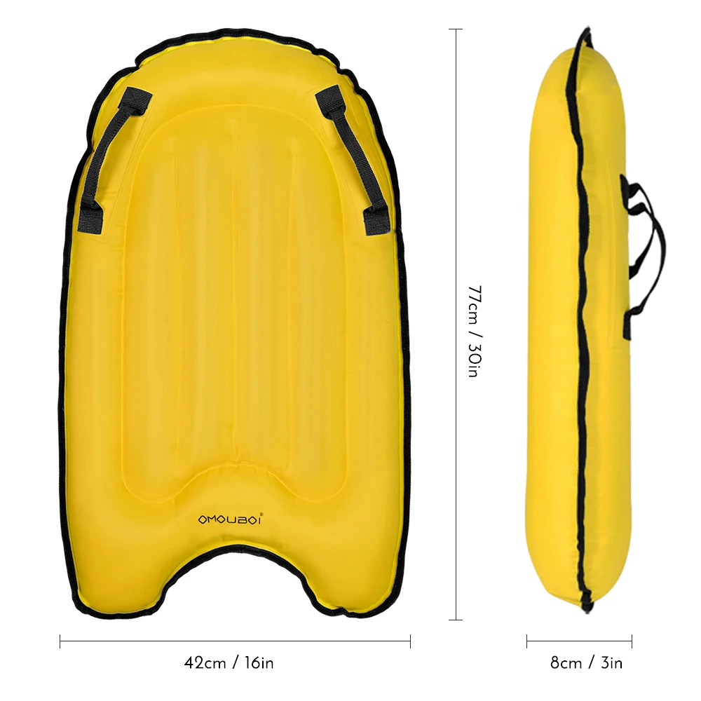 Открытый надувная доска для серфинга сплошной цвет буй Kickboard дети взрослые