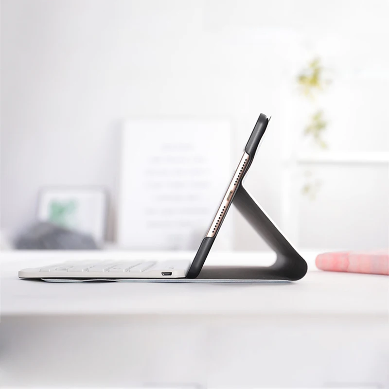 Чехол с мини клавиатурой из ПУ кожи для iPad 2017 2018 9 7 Air 2 Mini 1 3 4 5 Pro 10 11