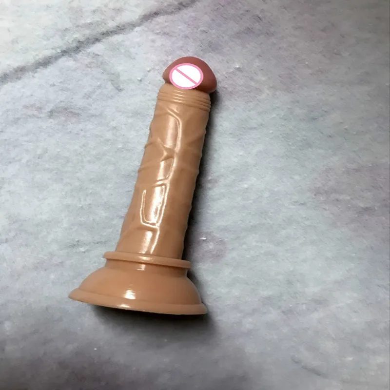 Реалистичный массажный фаллоимитатор гибкий анальный ремень большой сильный