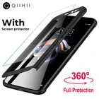 QIIHII 360 полный защитный чехол для телефона Xiaomi Redmi 6A 7 Note 4 5 6 7 чехол противоударный чехол для телефона для Redmi 4X 5A 6 Pro GO