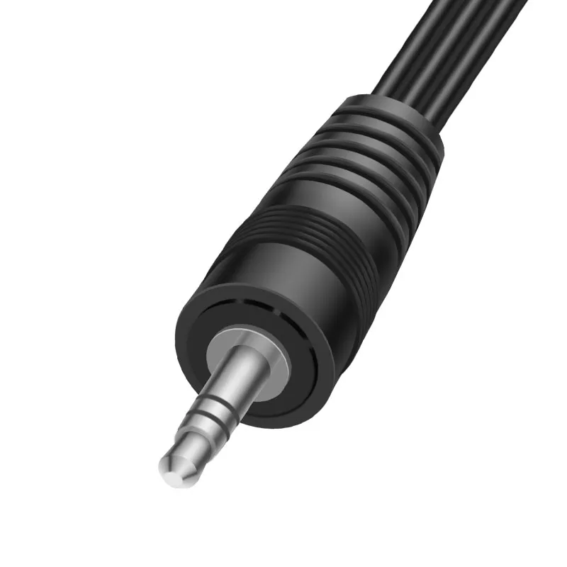 1 шт. аудиокабель 3RCA-3RCA с позолоченным штекером на штекер AV-кабель RCA аудиовидео
